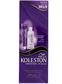 Wella Koleston Hair Colour Crme 301/0 Blue Black 50 Ml