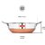 Sumeet Heavy 22 Gauge Stainless Steel Kadhai With Copper Bottom - Size No.12 (2.4 Ltr - 23.8Cm Dia)
