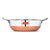 Sumeet Heavy 22 Gauge Stainless Steel Kadhai With Copper Bottom - Size No.14 (3.5 Ltr - 27.5Cm Dia)