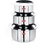 Sumeet Stainless Steel Mini Size Flat Bottom Induction Friendly Cookware Set Of 3Pcs With Lids (370Ml, 550Ml, 800Ml