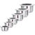 Sumeet Stainless Steel Mini To Big Size Flat Bottom Induction & Gas Stove Friendly Tope Cookware Set Of 6Pcs With Lids
