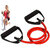 CONSONANTIAM Single Resistance Tube Exercise Bands for Stretching Workout and Toning for Men and Women (Multicolour)
