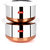 Sumeet Stainless Steel Copper Bottom 2Pc Big Size Tope Set With Lid  (3.850L, 4.70L)