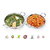 Sumeet Stainless Steel Induction & Gas Stove Friendly Kadhai Set Of 2 Pcs - Size No.12 (2.4 Ltr), Size No.13 (3 Ltr)