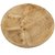Agri Club Areca Leaves 12 Inches 4 Partition Round Disposal Plates( Pack of 25)