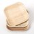 Agri Club Areca Leaves 10 x 10 inch Square Disposal Plates( Pack of 25)