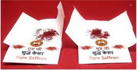 Set Of  2 Combo Pure Saffron (Kesar) To Essential Pooja Needs For Fulfillment All Yours Desire In Your Precious  Pooja,