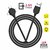 S4 Seller Hub 3-in-1 Multi-Functional Charging Cable for Android, iOS and Type C Devices (1.2m) (Black, New Design)