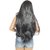 Ritzkart Women Fiber Heat Resistance Synthetic Straight Mix Heavy Long Wavy Glueless Wig (Long Straight Black)