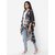 Get Wrapped Multicolour Printed Kimonos with fancy Pom Pom for Women -  Combo Pack of 2