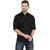 Seta Men's Black Printed Slim Fit Shirts