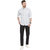 Seta Men's Navy Striped Slim Fit Shirts