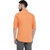 Seta Men's Orange Plain Slim Fit Shirts