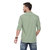 Seta Men's Olive Plain Slim Fit Shirts