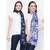 Get Wrapped Multicolour Polyester Printed Scarves for Women - Pack of 2