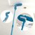 Fan Duster Flexible Microfiber Cleaning Cloth  Dusters Brush, Magic Dust Cleaner By Karnavati