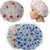 Kushahu 3 pcs Shower Cap Bath Shower Reusable Clear Plastic Hair Cover Spa Salon Care