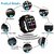 Q18 Smart Watch Calling Facility Smartwatch (Black Strap, free size)