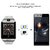 Q18 Smart Watch Calling Facility Smartwatch (Black Strap, free size)