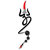 Trishul Om with Rudraksha Temporary Body Tattoo Waterproof Boy and Girl Tattoo VT31