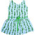 Flora's Self Design Cotton Frocks for girls