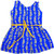 Flora's Self Design Cotton Frocks for girls