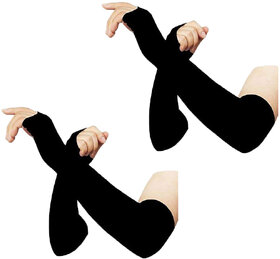 Eastern Club Protection Cooling Arm Sleeves for Men  Women, Perfect for Cycling, Driving, Running (2 Pair )