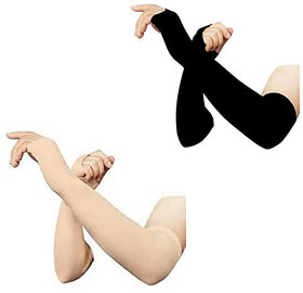 Eastern Club High Performance Athletic Arm Sleeves Perfect for Cricket, Bike Riding,Cycling  (2 Pair )