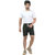 Leebonee Men's Sports Dri Fit Four Way Lycra Shorts with Side Zip Pockets