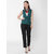 Get Wrapped Printed Satin Neck Scarf for Women
