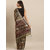 Meia Green & Beige Linen Blend Digital kalamkari Printed Saree