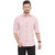 Seta Men's Pink Printed Slim Fit Shirts