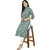 Grey Printed Cotton Kurti