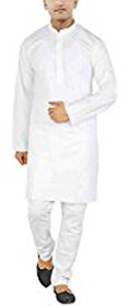 white cotton kurta pajama