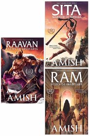Amish's Ramachandra Series Ram, Sita  Raavan Product Bundle