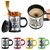 Right traders Self Stirring Mug Stainless Steel Coffee Mug, Multicolour