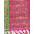 Meia Pink And Green Cotton Saree