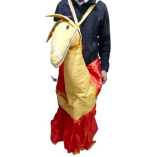 Kkalakriti Kachhi Ghodi Dancing Horse For Rajasthani Folk Dance Prop