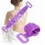 Right traders Silicone Body Scrubber/Bath Body Cleaning Belt/Skin Brush Belt/Exfoliator Body Washable Scrubber/Scrubber