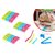SBJS combo Fridge Organizer Drawer - 4 pcs Adjustable Fridge Storage Basket, and Plastic Sealing Food Clips