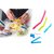 SBJS combo Fridge Organizer Drawer - 4 pcs Adjustable Fridge Storage Basket, and Plastic Sealing Food Clips