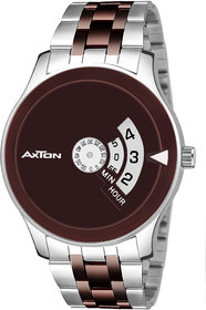 Axton AXC2302 Partywear/Formal/Casual Brown Dial Boys Smart Analog Watch - For Men