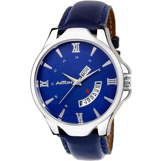 Axton AXT002 Partywear/Formal/Casual Blue Dial Day And Date Boys Smart Analog Watch - For Men