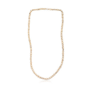 KESAR ZEMS Tulsi Beads Prayer Rosary Mala 108+1 Beads 6MM Mala For Jaap and Wearing.(39 x 1.5 x 0.5 CM) Brown.