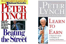 Combo Peter Lynch 2 Books Set Beating The Street  Learn To Earn (English Paperback)