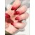 RED WITH SPARKLE EDESGIN SET OF 12