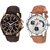 CALYPTO Luxurious Black  White Dial Wrist Analog Watch for Boys Pack of 2
