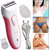 2 in 1 Women Lady Double Side Blade Rechargeable Washable Electric Epilator Shaver Trimmer Hair Remover Razor