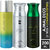 Ajmal 1 Distraction ,1 Evoke Silver Edition Him And 1 Sacrifice Ii Deodorants For Unisex Each 200Ml Pack Of 3. (3 Items In The Set)