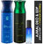 Ajmal Blu & Sacrifice Ii Him Deo Each 200Ml & Yearn  Edp 20Ml Pack Of 3 (Total 420Ml) For Men & Women + 2 Parfum Testers